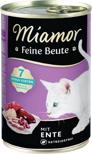 Miamor Feine Beute 400g Dose Katzennassfutter 12 x 400 Gramm EnteVorschaubild