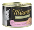 Miamor Feine Filets Naturelle 156g Dose Katzennassfutter 12 x 156 Gramm Huhn & SchinkenVorschaubild