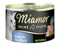 Miamor Feine Filets Naturelle 156g Dose Katzennassfutter 12 x 156 Gramm Skipjack-ThunfischVorschaubild