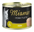 Miamor Feine Filets in Jelly 185g Dose Katzennassfutter 12 x 185 Gramm HuhnVorschaubild