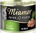 Miamor Feine Filets in Jelly 185g Dose Katzennassfutter 12 x 185 Gramm Thunfisch & GemüseVorschaubild