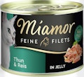 Miamor Feine Filets in Jelly 185g Dose Katzennassfutter 12 x 185 Gramm Thunfisch & ReisVorschaubild