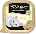 Miamor Milde Mahlzeit 100g Schale Katzennassfutter 16 x 100 Gramm Geflügel Pur & HuhnVorschaubild