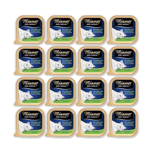 Miamor Milde Mahlzeit 100g Schale Katzennassfutter