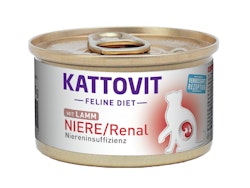 KATTOVIT Feline Diet Niere/Renal 85g Dose Katzennassfutter Diätnahrung