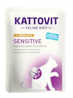 KATTOVIT Feline Diet Sensitive 85g Beutel Katzennassfutter Diätnahrung