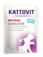 KATTOVIT Feline Diet Sensitive 85g Beutel Katzennassfutter Diätnahrung