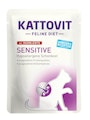 KATTOVIT Feline Diet Sensitive 85g Beutel Katzennassfutter Diätnahrung 24 x 85 Gramm Huhn & EnteVorschaubild
