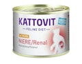KATTOVIT Feline Diet Niere/Renal 185g Dose Katzennassfutter Diätnahrung 12 x 185 Gramm mit HuhnVorschaubild