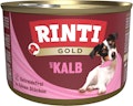 RINTI Gold 185g Dose Hundenassfutter Sparpaket 24 x 185 Gramm Adult KalbVorschaubild