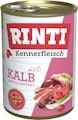 RINTI Kennerfleisch 400g Dose Hundenassfutter 48 x 400 Gramm KalbVorschaubild