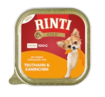 RINTI Gold Mini 100g Schale Hundenassfutter