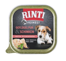 RINTI Feinest 150g Schale Hundenassfutter