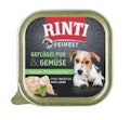 RINTI Feinest 150g Schale Hundenassfutter 11 x 150 Gramm Geflügel Pur & GemüseVorschaubild