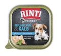 RINTI Feinest 150g Schale Hundenassfutter 11 x 150 Gramm Geflügel Pur & KalbVorschaubild