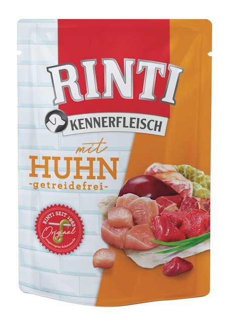 RINTI Kennerfleisch PB 400 Gramm Hundenassfutter 10 x 400 Gramm HuhnVorschaubild