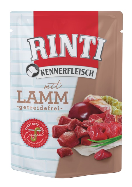 RINTI Kennerfleisch PB 400 Gramm Hundenassfutter 10 x 400 Gramm LammVorschaubild