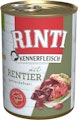 RINTI Kennerfleisch 400g Dose Hundenassfutter 12 x 400 Gramm RentierVorschaubild