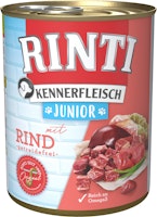 RINTI Kennerfleisch Junior 800g Dose Hundenassfutter