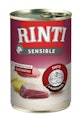 RINTI Sensible 400g Dose Hundenassfutter 12 x 400 Gramm Ente, Huhnleber & KartoffelVorschaubild