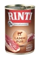 RINTI Singlefleisch 400g Dose Hundenassfutter 12 x 400 Gramm Lamm PurVorschaubild