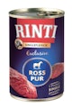 RINTI Singlefleisch Exclusive 400g Dose Hundenassfutter 12 x 400 Gramm Ross PurVorschaubild