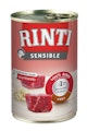 RINTI Sensible 400g Dose Hundenassfutter 12 x 400 Gramm Rind & ReisVorschaubild