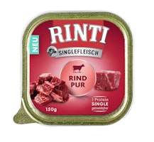 RINTI Singlefleisch 150g Hundenassfutter