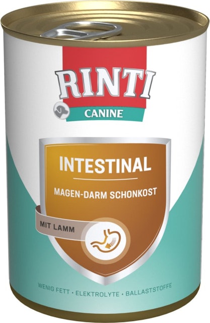 RINTI Canine 400 Gramm Diätnahrung für Hunde 12 x 400 Gramm Intestinal LammVorschaubild