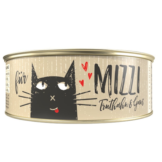 Bubeck Mizzi 100g Katzennassfutter 6 x 100 Gramm Truthahn & GansVorschaubild