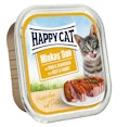 HAPPY CAT Minkas Duo Paté Häppchen auf Paté 100 Gramm Katzennassfutter Sparpaket 24 x 100 Gramm mit Rind & KaninchenVorschaubild