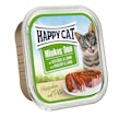 HAPPY CAT Minkas Duo Paté Häppchen auf Paté 100 Gramm Katzennassfutter 1 2 x 100 Gramm mit Geflügel & LammVorschaubild