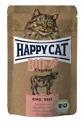 HAPPY CAT BIO Organic 85 Gramm Katzennassfutter
