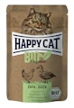 HAPPY CAT BIO Organic 85 Gramm Katzennassfutter 12 x 85 Gramm Huhn mit EnteVorschaubild