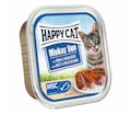 HAPPY CAT Minkas Duo Paté Häppchen auf Paté 100 Gramm Katzennassfutter 12 x 100 Gramm mit Rind & WildlachsVorschaubild