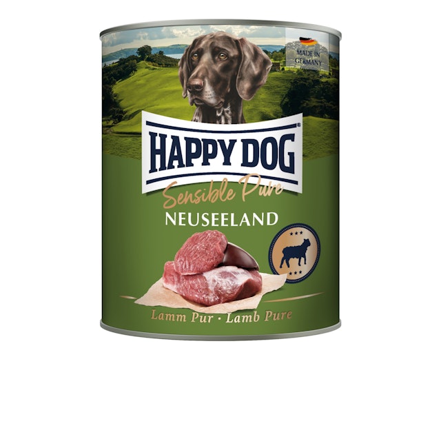 HAPPY DOG 800g Hundenassfutter 6 x 800 Gramm Neuseeland Lamm PurVorschaubild