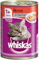 Whiskas 1+ Terrine 400 Gramm Katzennassfutter 12 x 400 Gramm RindVorschaubild