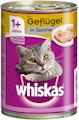 Whiskas 1+ Terrine 400 Gramm Katzennassfutter 12 x 400 Gramm GeflügelVorschaubild