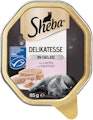 Sheba Delikatesse Gelee 85 Gramm Katzennassfutter 22 x 85 Gramm Geschnetzeltes mit LachsVorschaubild