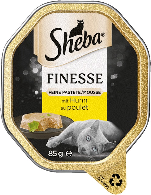 Sheba Finesse Feine Pastete 85 Gramm Katzennassfutter 22 x 85 Gramm HuhnVorschaubild