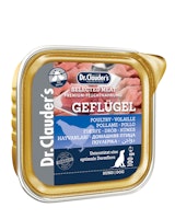 Dr. Clauder's Selected Meat Pre Biotics 100g Schalen Hundenassfutter