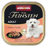 animonda Vom Feinsten Adult in Sauce 150g Schale Hundenassfutter