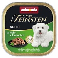 animonda Vom Feinsten Adult in Sauce 150g Schale Hundenassfutter