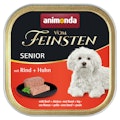 animonda Vom Feinsten Senior 150g Schale Hundenassfutter 22 x 150 Gramm Rind + HuhnVorschaubild