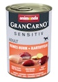 animonda Gran Carno Sensitiv Adult 400g Dose Hundenassfutter 6 x 400 Gramm Reines Huhn + KartoffelnVorschaubild