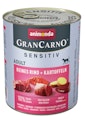animonda Gran Carno Sensitive Adult 800g Dose Hundenassfutter 6 x 800 Gramm Reines Rind + KartoffelnVorschaubild