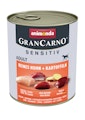 animonda Gran Carno Sensitive Adult 800g Dose Hundenassfutter 6 x 800 Gramm Reines Huhn + KartoffelnVorschaubild