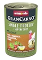 animonda Gran Carno Superfoods 400g Dose Hundenassfutter 6 x 400 Gramm Pute + Mangold, Hagebutten, LeinölVorschaubild