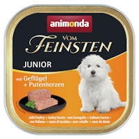 animonda Vom Feinsten Junior 150g Schale Hundenassfutter