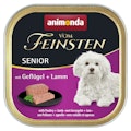 animonda Vom Feinsten Senior 150g Schale Hundenassfutter 22 x 150 Gramm Geflügel + LammVorschaubild